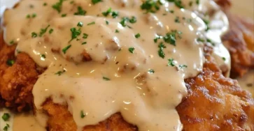 Chicken Fried Steak with Creamy Gravy