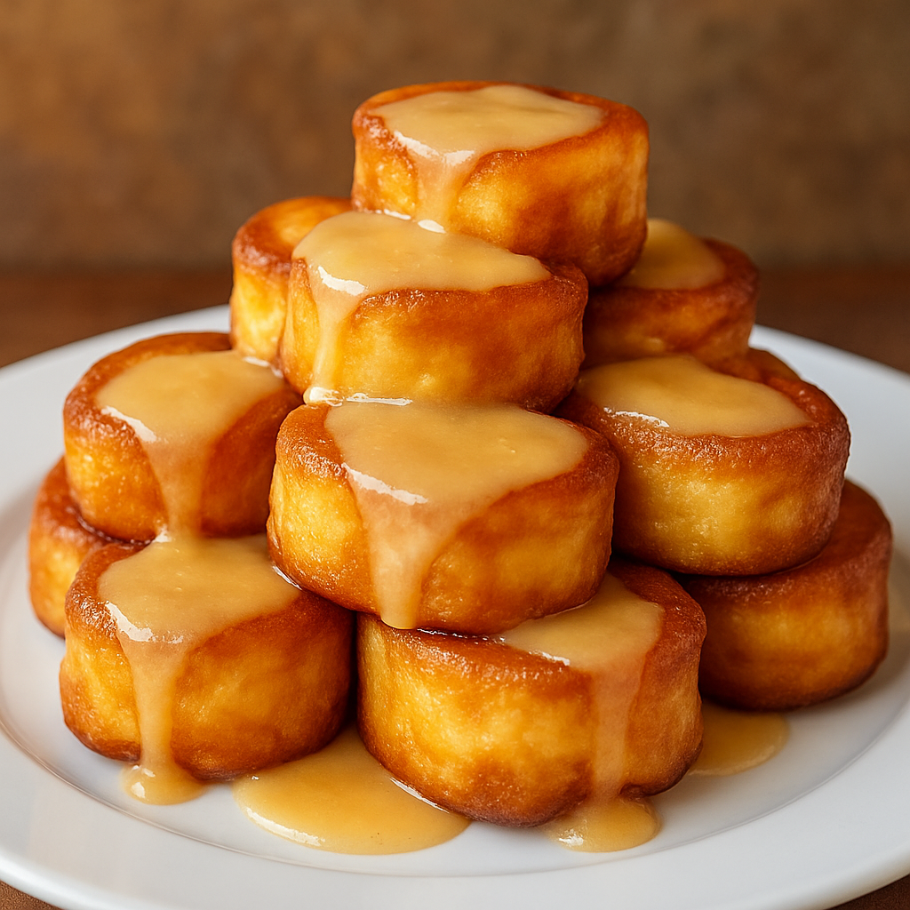 Cinnamon Roll French Toast Bites