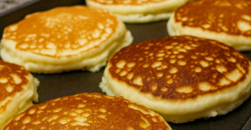 Fluffy Sourdough Pancakes Recipe