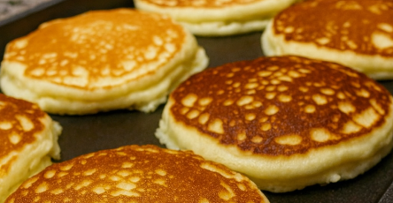 Fluffy Sourdough Pancakes Recipe